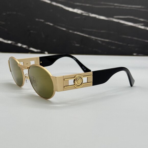 NEW VERSACE VE2264 10025A GOLD WOMEN SUNGLASSES VE2264 1002/5A main image 11